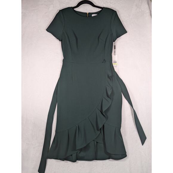 Calvin Klein dress NWT 4 more like a sz 6 See measurements in photos - Picture 12 of 16